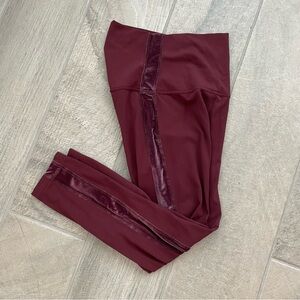 Lululemon Align Super High Rise Crop Velvet Stripe Leggings Size 4 W6bbrs